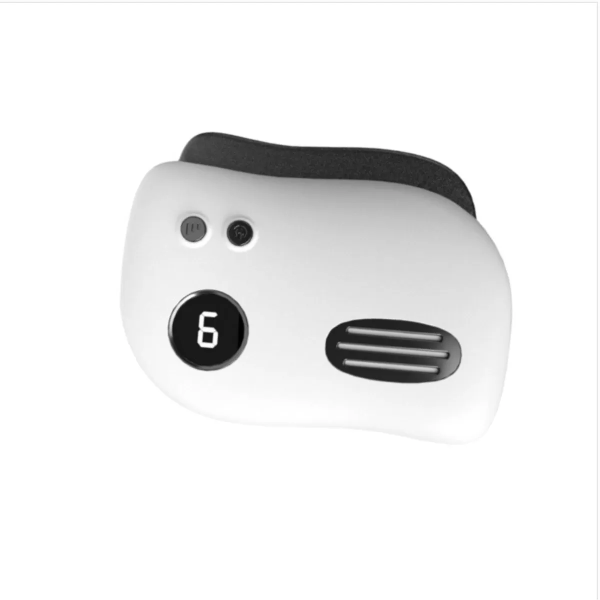 INF Elektrisk Gua Sha Massager - Uppvärmd Skrapmassageverktyg med 9 Temperaturnivåer & Vibration Vit