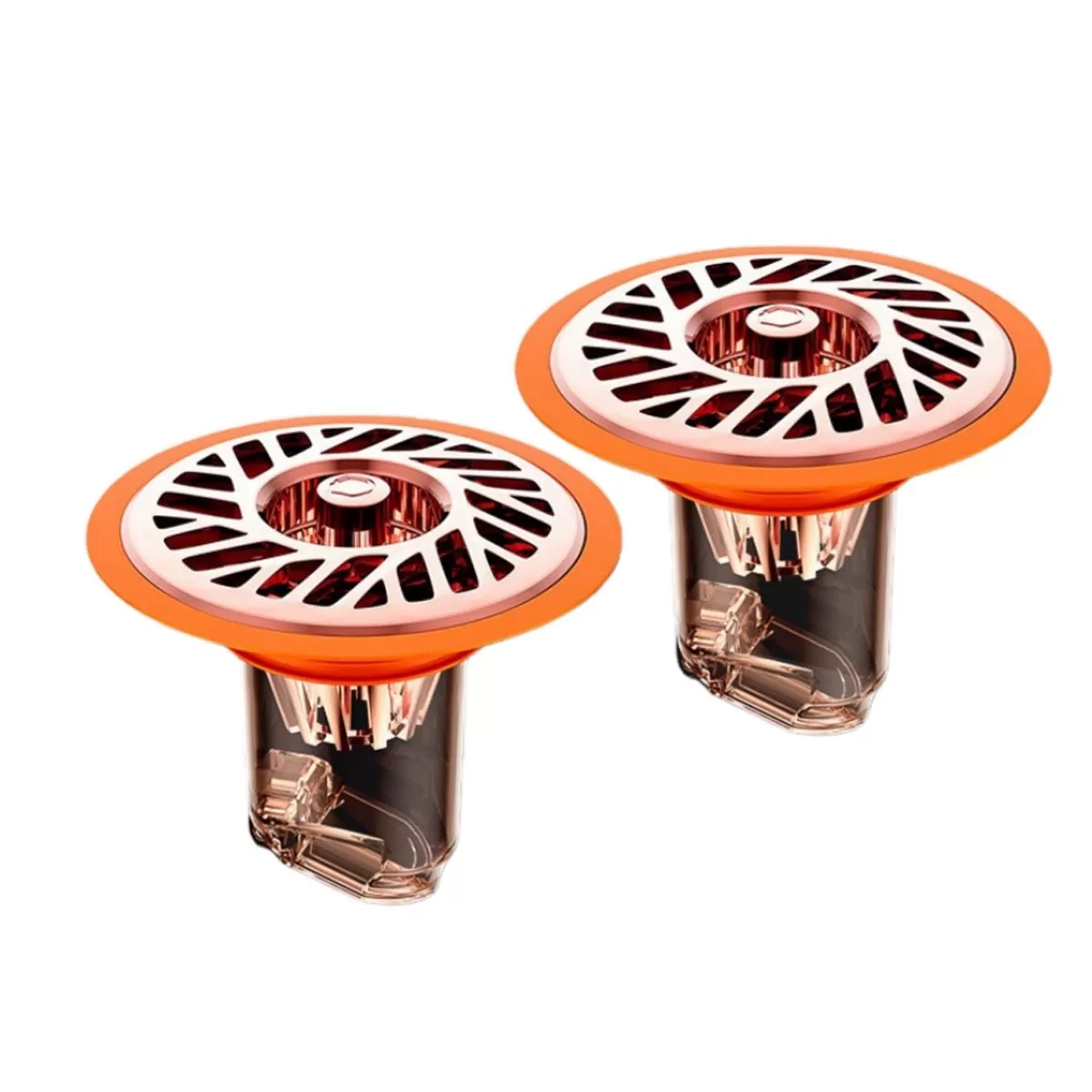 INF Large Mesh Odor-Proof Floor Drain Seal (2-Pack) - Snabb Dränering, Plug-and-Play, Universal Passform Rose guld