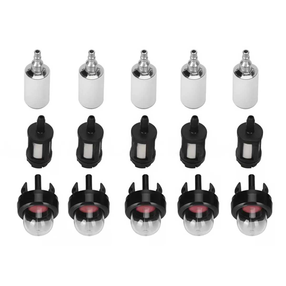 INF 15-delars underhållsset för bränslesystem till gräsklippare och småmotorer