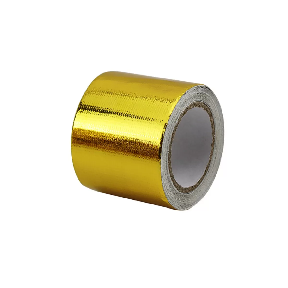 INF Glasfiberförstärkt aluminiumfolie-tejp 20m - Guld värmetålig EMI-skyddstejp 5 cm