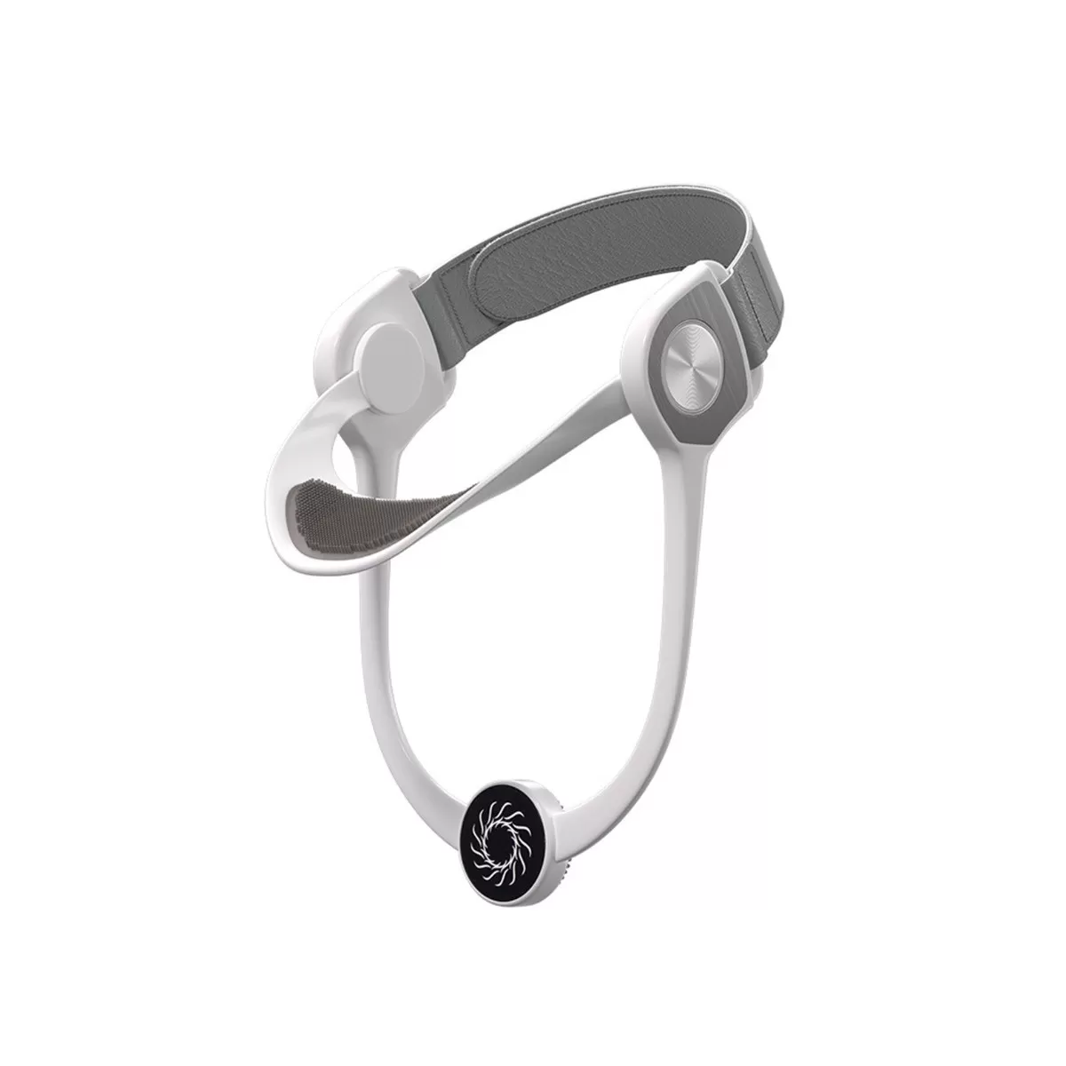 INF Uppgraderat cervikalt nackstöd Lifter nackkrage - Justerbar PC+TPU vit, hållningskorrigering, mot framåtlutat huvud