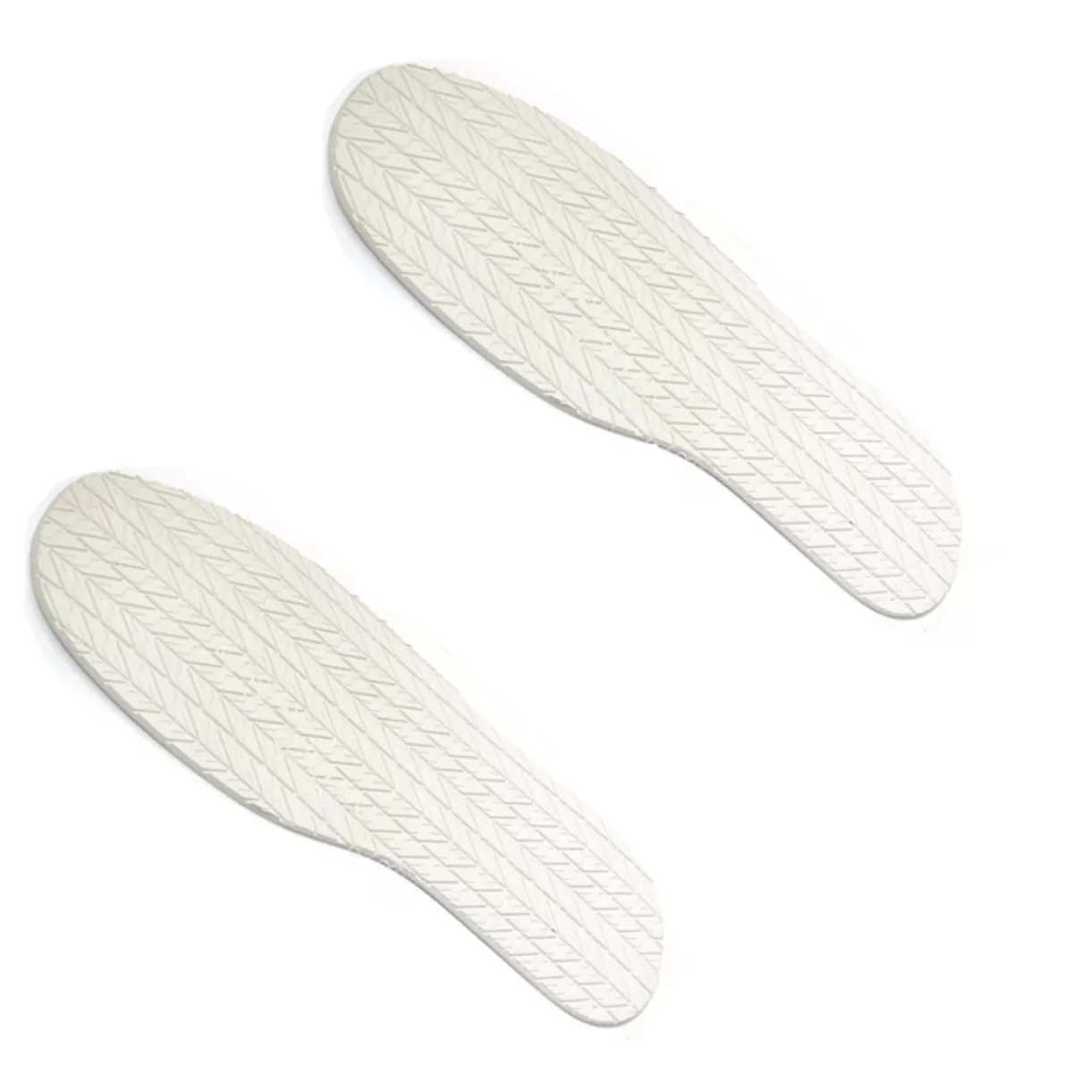 INF Vit gummisula – halkfri, slitbeständig, ljuddämpande, klippbar (Längd:32.5cm x Bredd:12.5cm)