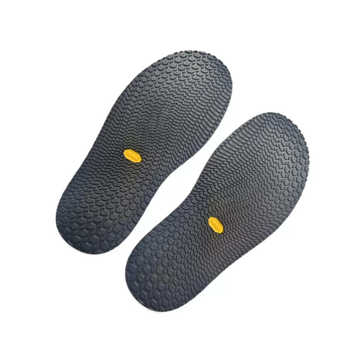 INF Svart gummiplatta för sulreparation - Tjock fullsula med antihalk, för sneakers och platta sportskor