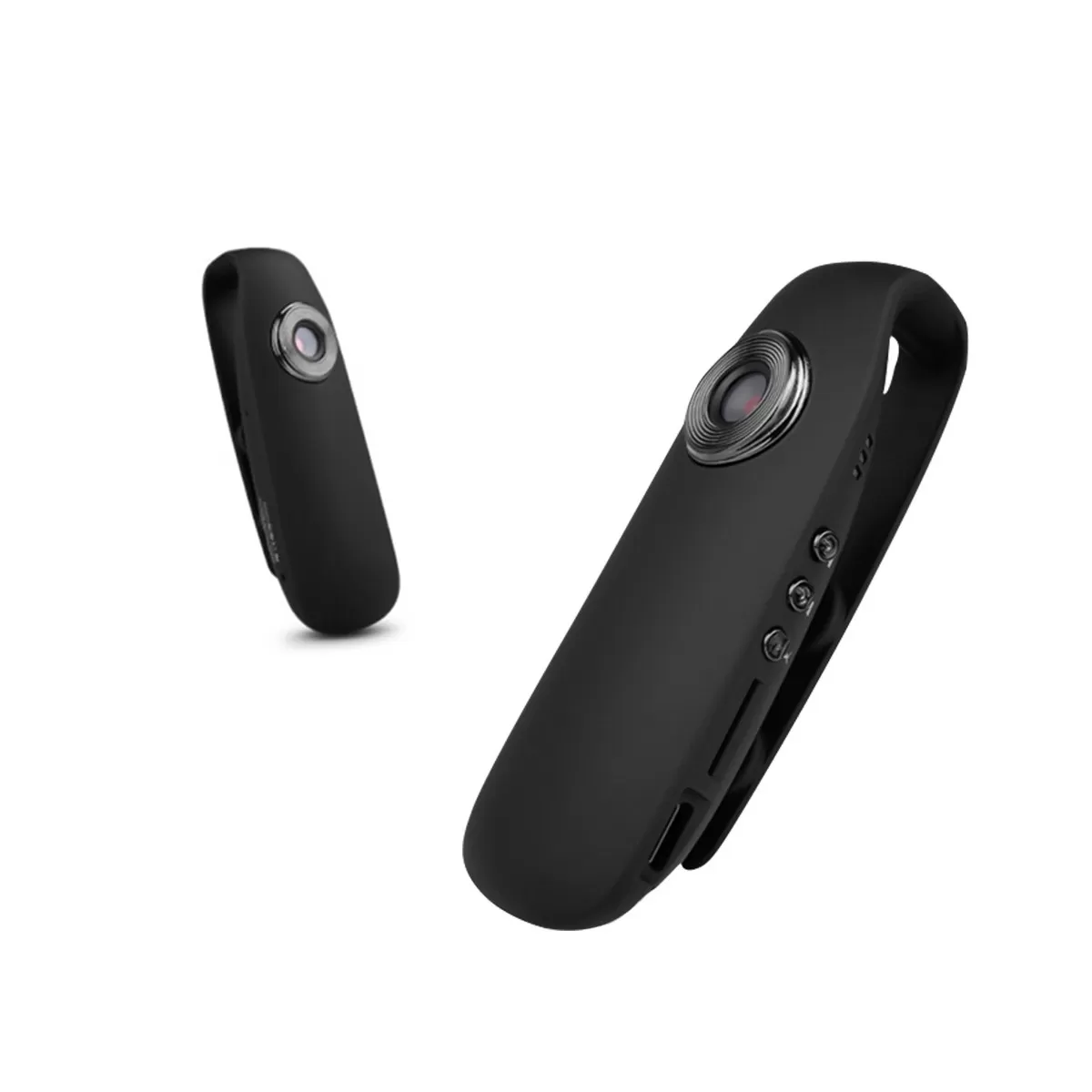 INF Clip-on cykelkamera svart – 1080P Full HD, loopinspelning, laddning under inspelning, 90° vinkel, 3h batteri