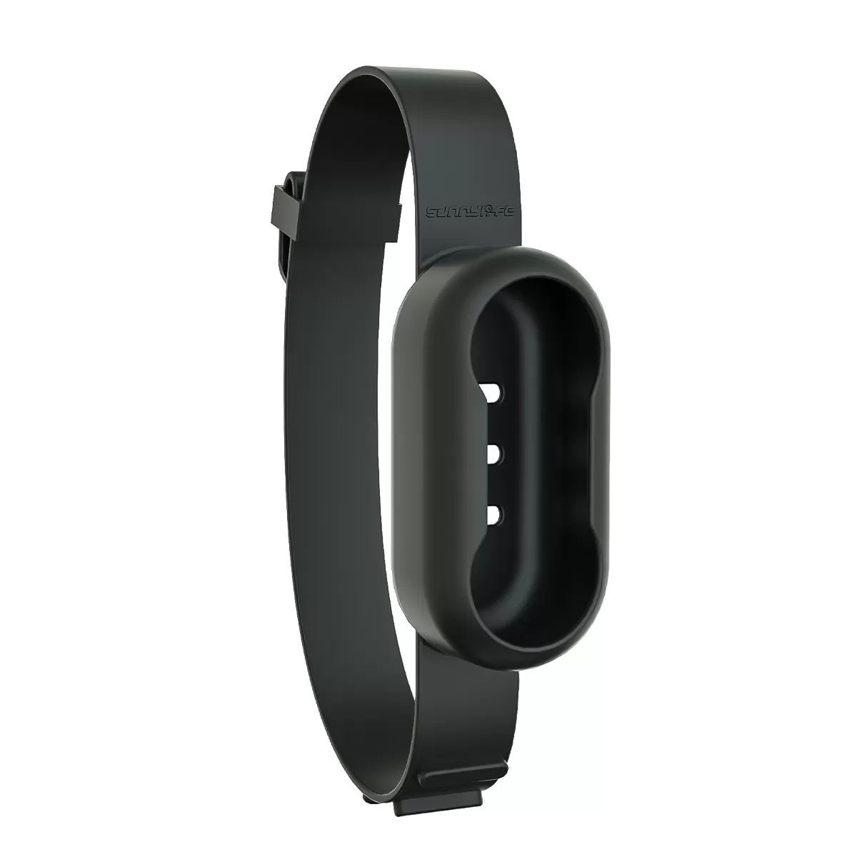 INF Multifunktionellt silikonexpansionsremsfodral kompatibelt med Insta360 GO 3S/GO 3 – skydd mot fall, mikrofonuttag och Svart