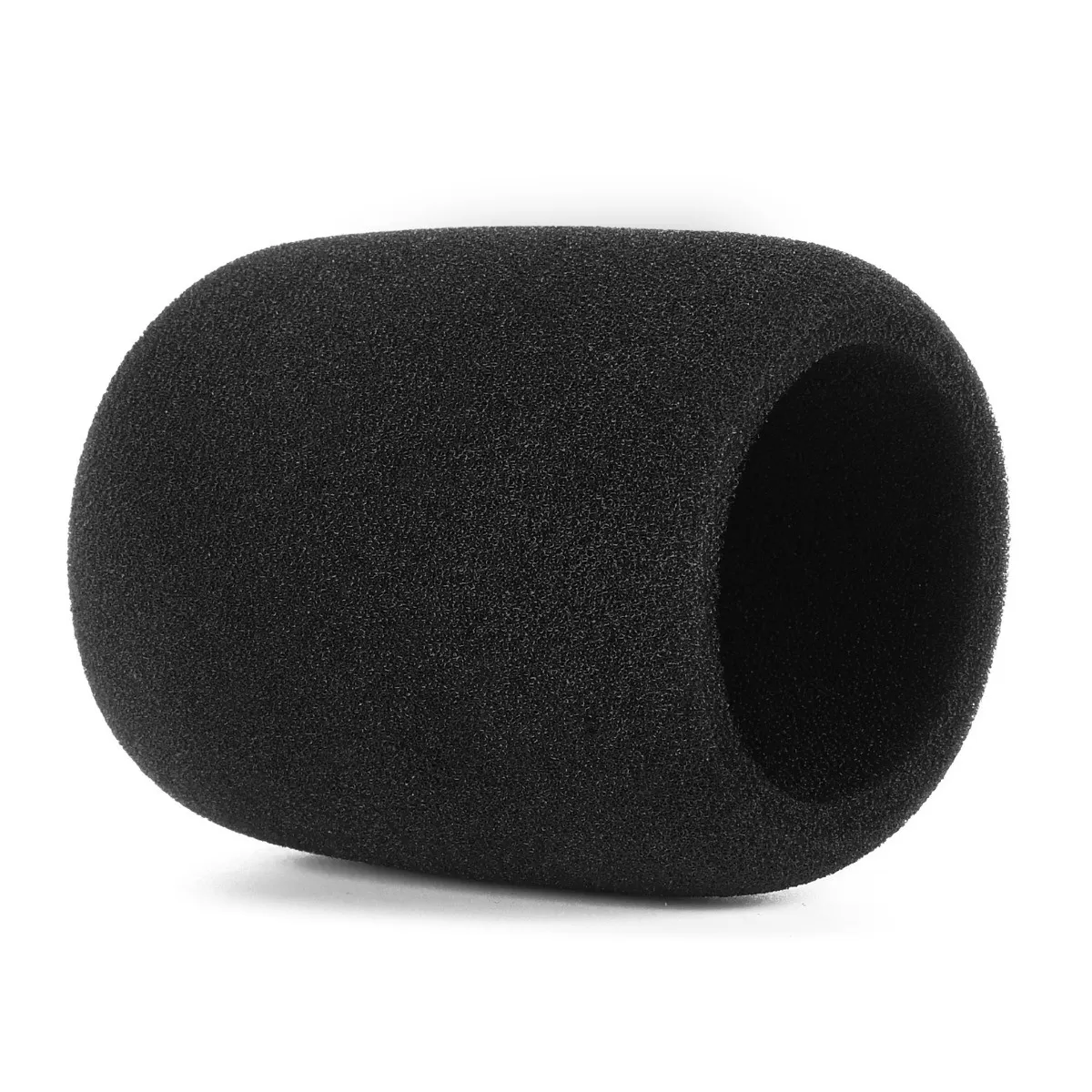 INF Skum mikrofonvindskydd kompatibelt med JBL PartyBox Wireless Mic – Svart popfilter för brusreducering