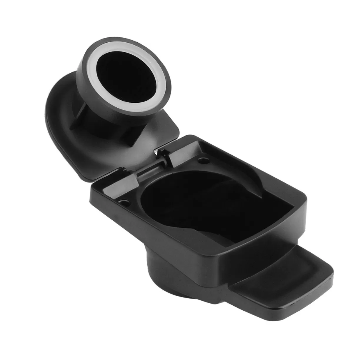 INF Kapseladapter i svart PP – konverterar Nespresso-kapslar för Dolce Gusto, kompatibelt med Nespresso och Dolce Gusto