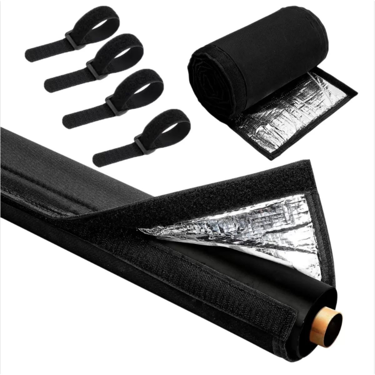 INF Skyddshylsa för AC-slang - 3-lagers HVAC-isoleringshylsa, vattentät, värmetålig