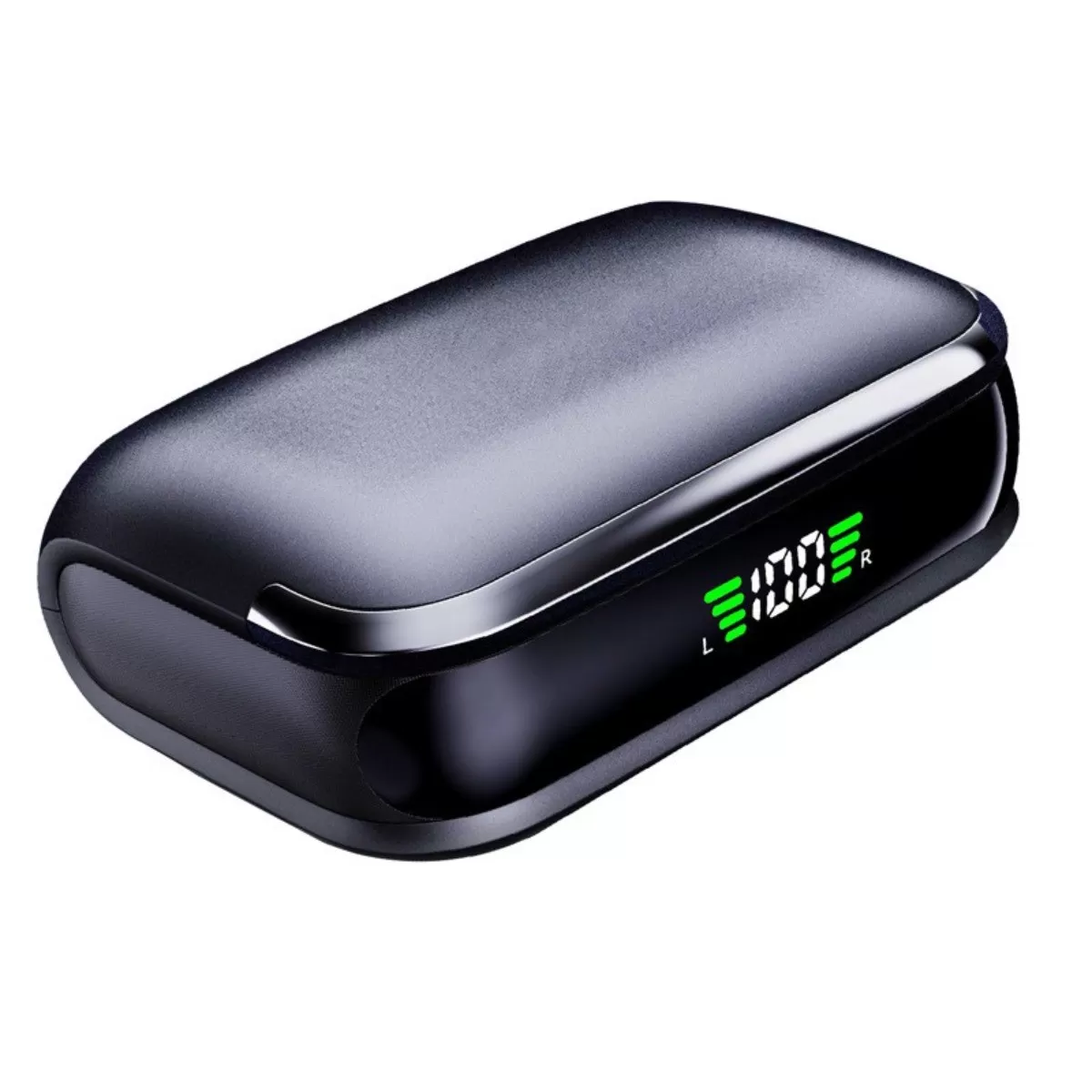 INF Öronkrok Sporttrådlösa Hörlurar - Ergonomisk Stabil Passform, Snabbladdning och 480mAh Lång Batteritid Svart