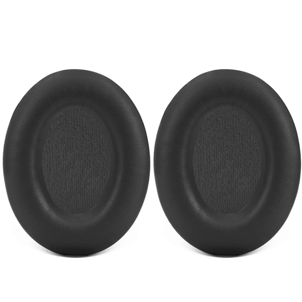 INF 2-pack öronkuddar kompatibelt med Bose QC15 - proteinläder och minnesskum ersättning, svart, mjuk bekväm passform