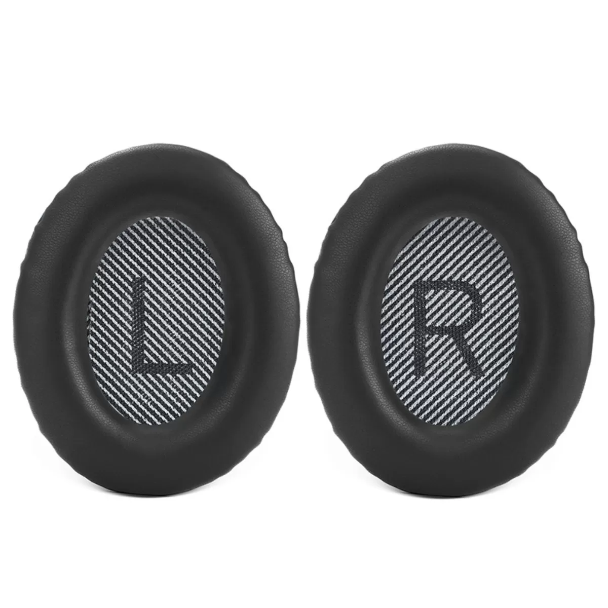 INF Öronkuddar 2-pack kompatibelt med Bose QC25 – Proteinläder memory foam för QC15 QC2 AE2 QC35 SoundTrue SoundLink Around