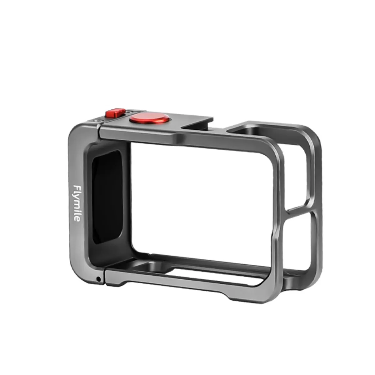 INF Aluminiumlegerings actionkamerabur kompatibelt med DJI Osmo Action 3/4/5 Pro - Magnetisk snabbkoppling, uppfällbart