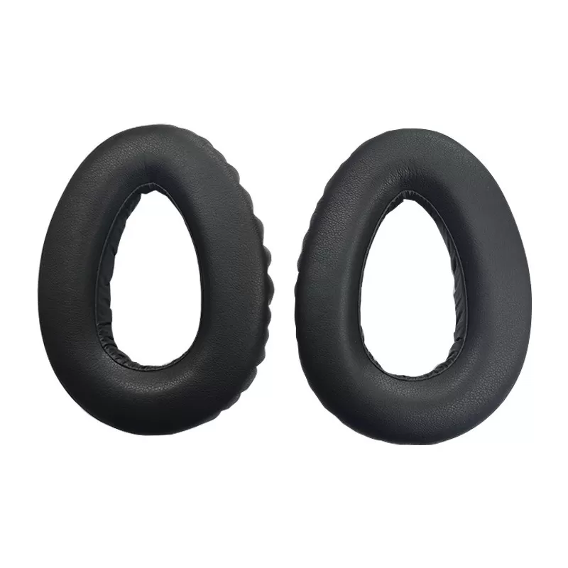 INF Öronkuddar av fårskinn för Sennheiser PXC550 Hörlurar Reservkuddar 1 par svart