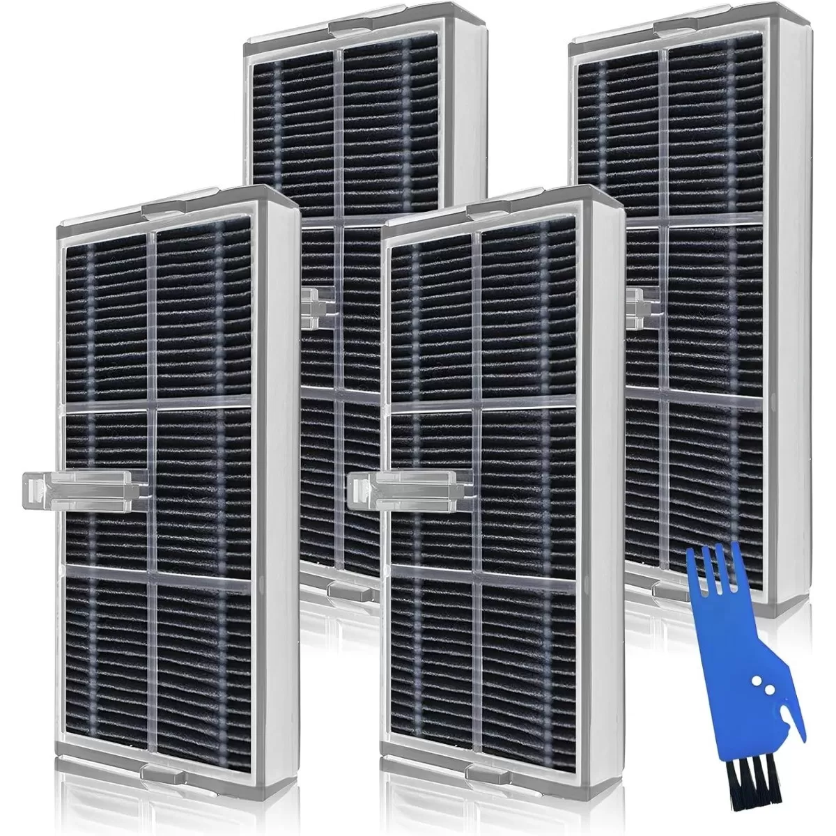 INF HEPA-filterersättning Kompatibel med Dreame L10s Pro/X30 Ultra/X40-serien, 4-pack