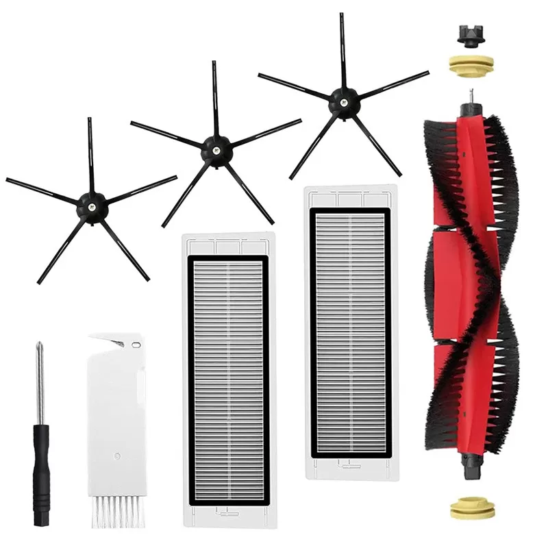 Tillbehör 8 delar Xiaomi Roborock S5 Max/S6 Pure/S6 MAXV/S50/S51/S55/S5/S60/S65/S6