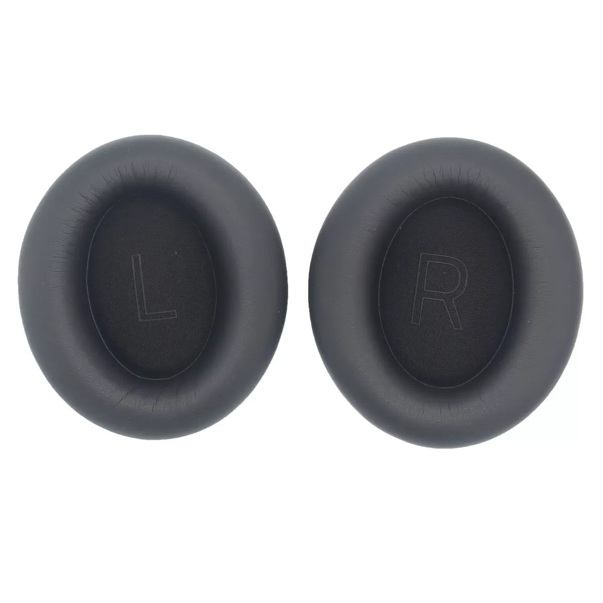 INF Kompatibel med Razer Kraken V4 Proteinläder Öronkuddar Skyddsfodral - 2-pack, Svart