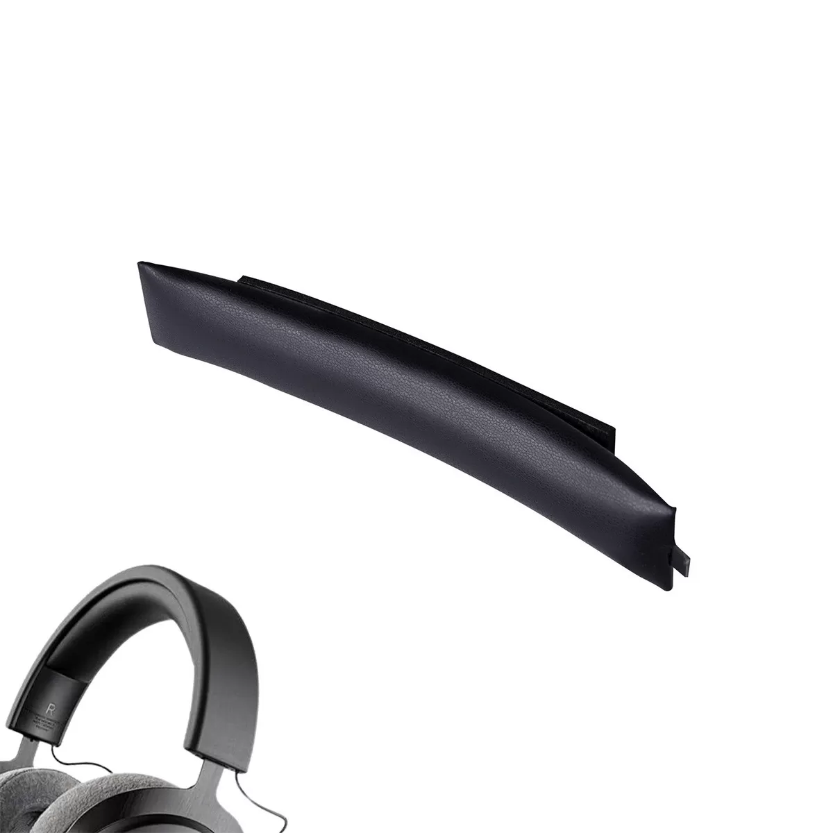 INF Proteinläder minnesskum ersättningskudde för huvudband - kompatibelt med Beyerdynamic DT700 Pro X/DT900 Pro X