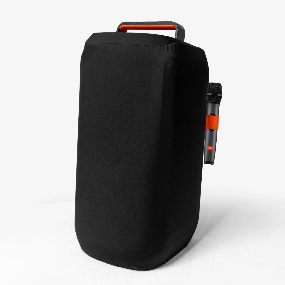 INF Lycra Stretch Dammöverdrag kompatibelt med JBL Partybox 110/120 - 360° rep- och stötsskydd, Elastisk dragsko, Dubbla
