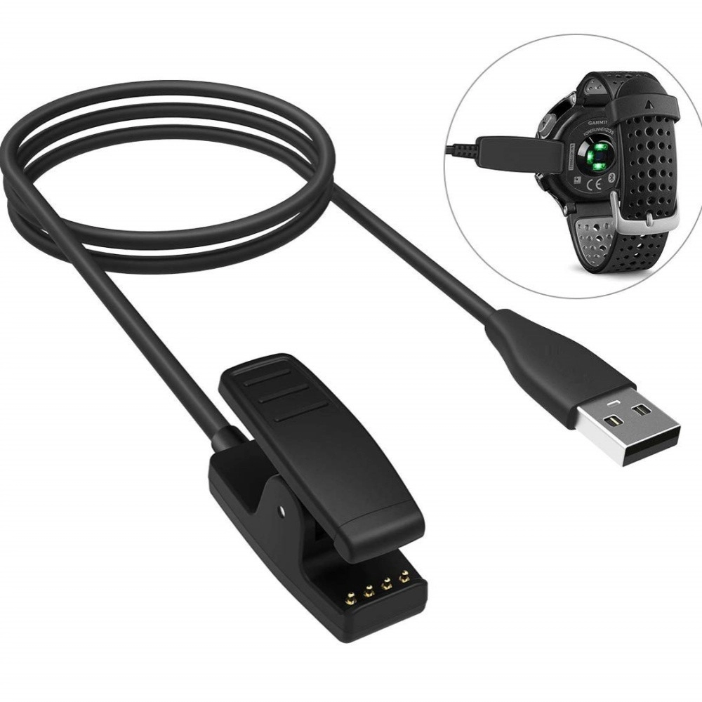 INF Laddare Geschik voor Garmin Forerunner 235/735XT/630/645/230/Vivomove HR/Approach S20