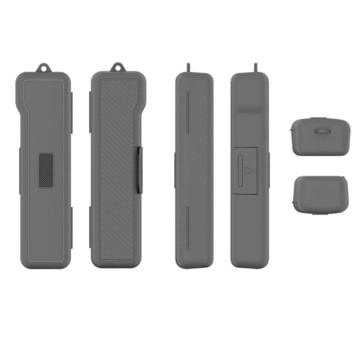 INF Skyddsfodral i silikon kompatibelt med DJI Osmo Pocket 3 - dammtätt, stötdämpande ärm Grå