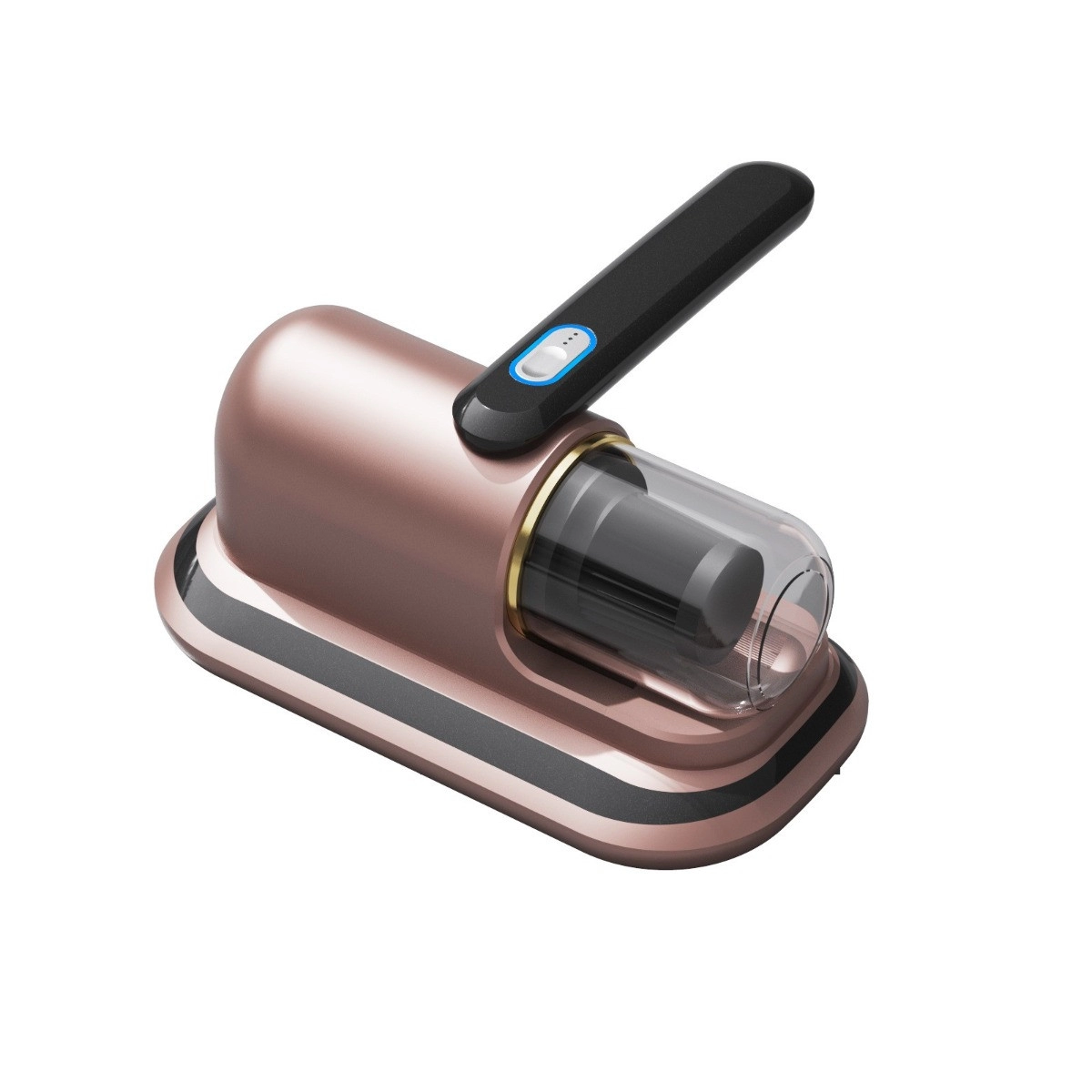 INF Hushållstrådlös elektrisk kvalsterdammsugare med 7.4V-batteri och UV-sterilisering Guld