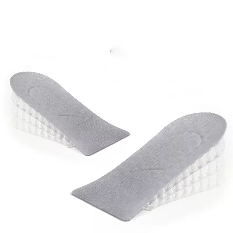 INF 5 cm Höjdökningssulor andas & bekväma 1 par Grå