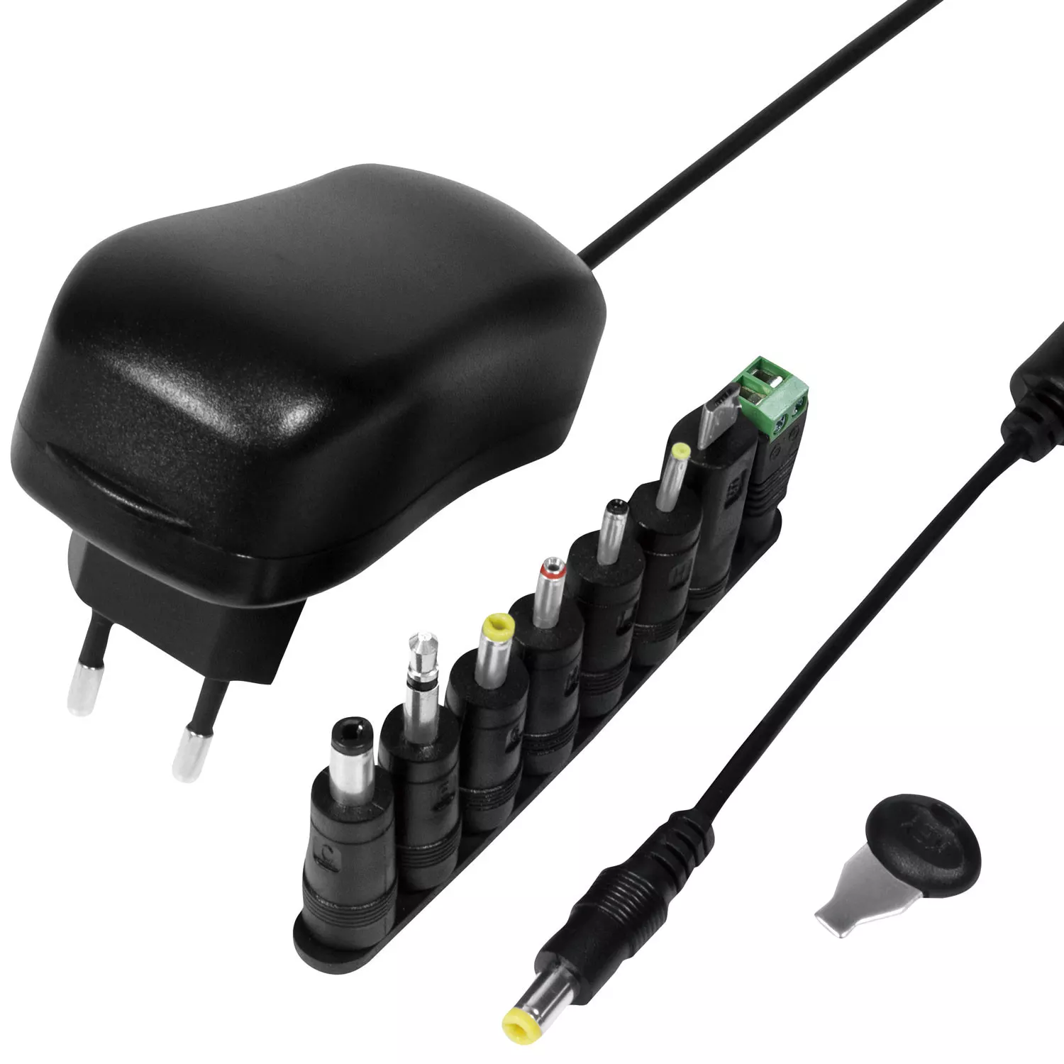LogiLink Nätadapter 230V- 3-12V 1A 12W