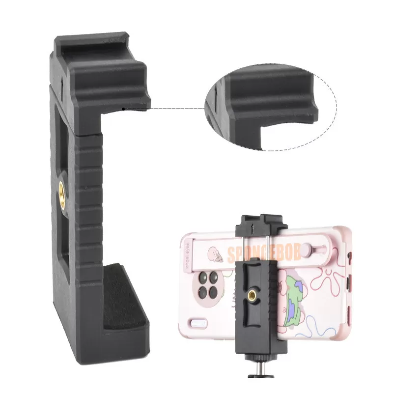 INF Mobiltelefonstativ Adapter, Mobilhållare mobiladapter för stativ