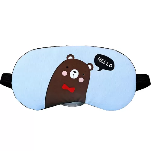 INF Sovmask med Gulligt Tryck