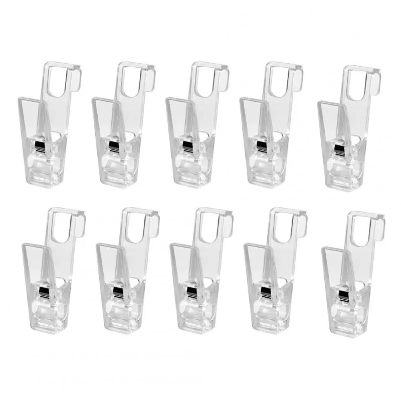 INF Klädnypor clip krok hängkrok 10-pack