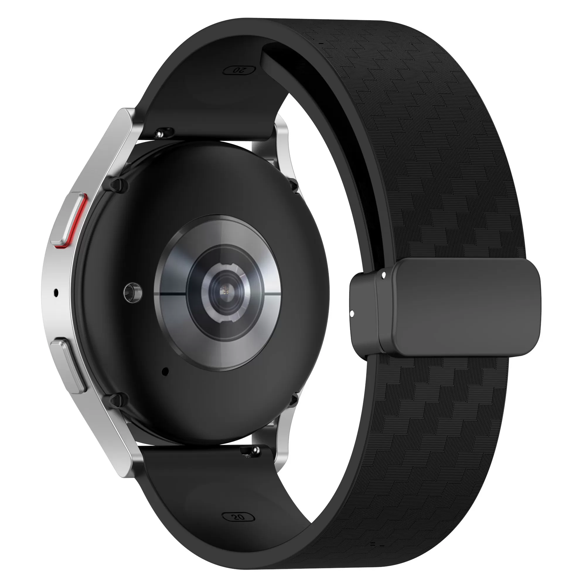 INF Magnetiskt Klockband för 20 mm Garmin/Huawei/Samsung Galaxy Watch