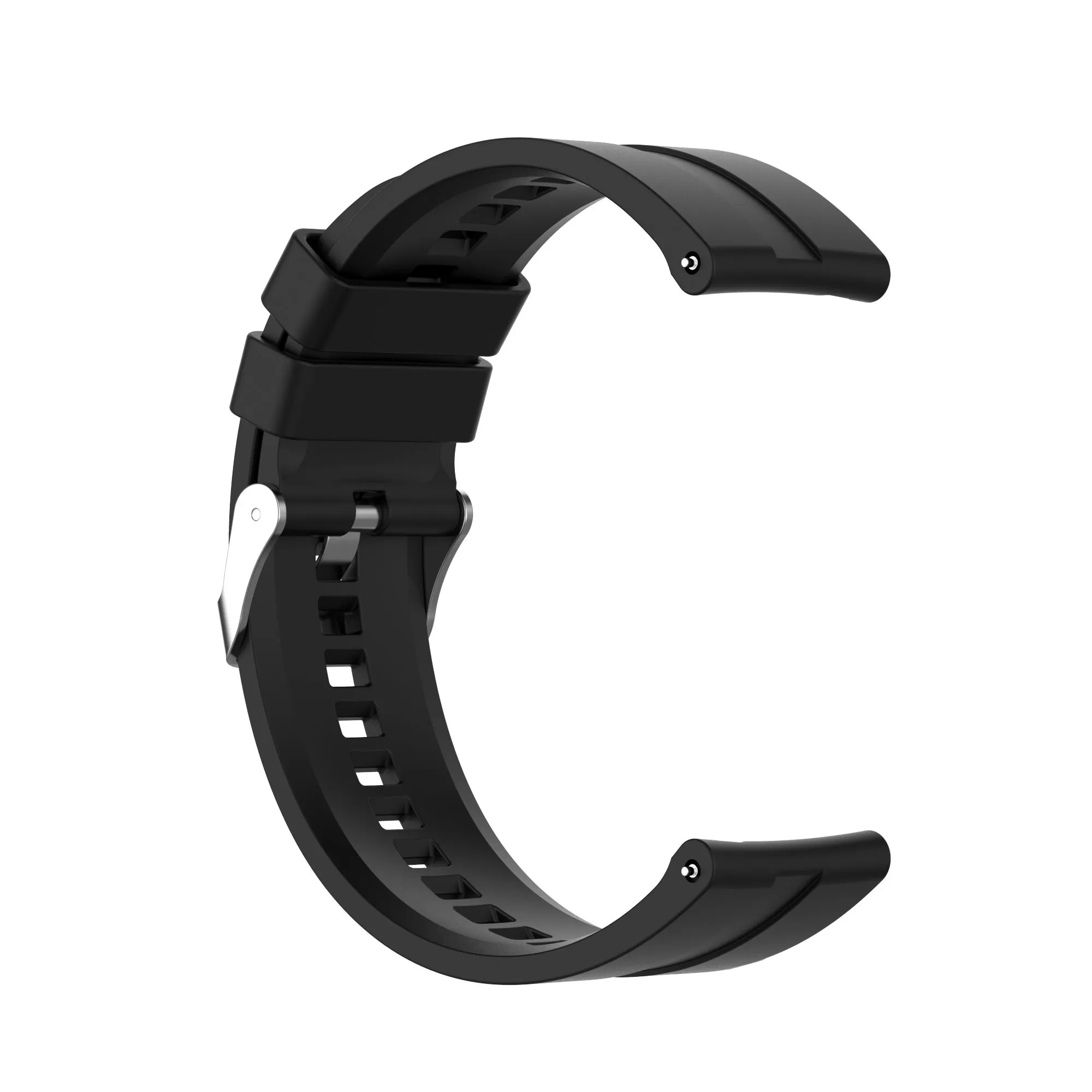 INF Klockarmband 22 mm Garmin/Huawei/Samsung Galaxy Watch Svart