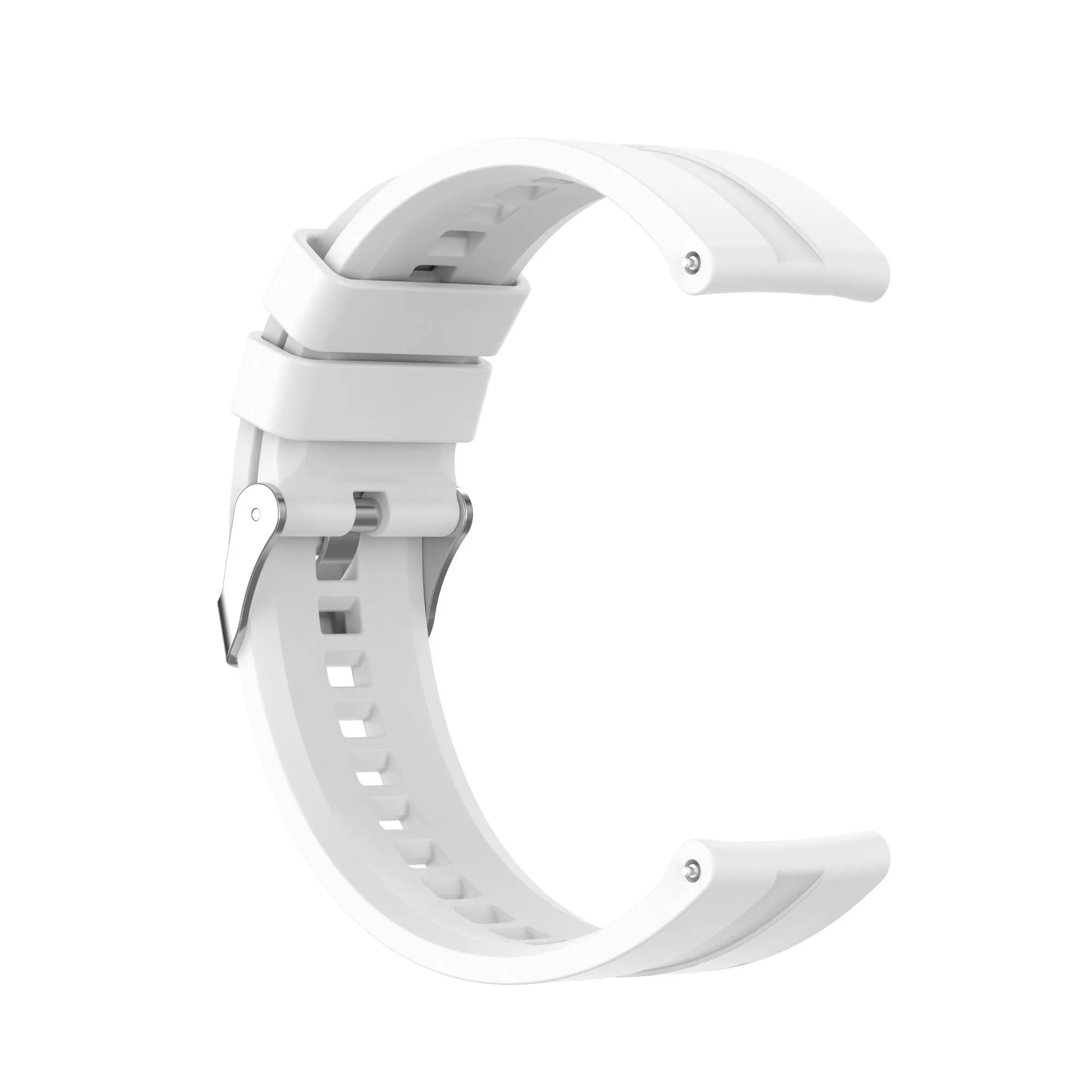 INF Klockarmband 20 mm för Garmin/Huawei/Samsung Galaxy Watch Vit