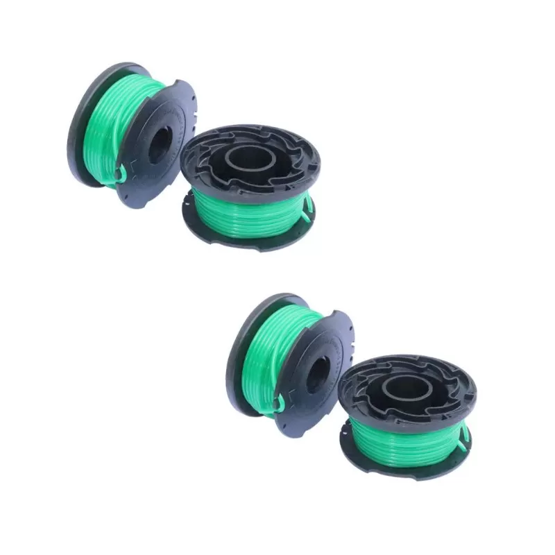 INF 4-pack ersättningsspolar för Black Decker SF-080 String Trimmer Weed Eater
