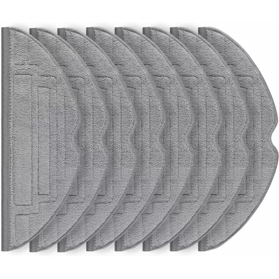 INF 8-pack Dubbelvibration med Conner Mop Pad för Roborock S8/S8+/S8 Plus