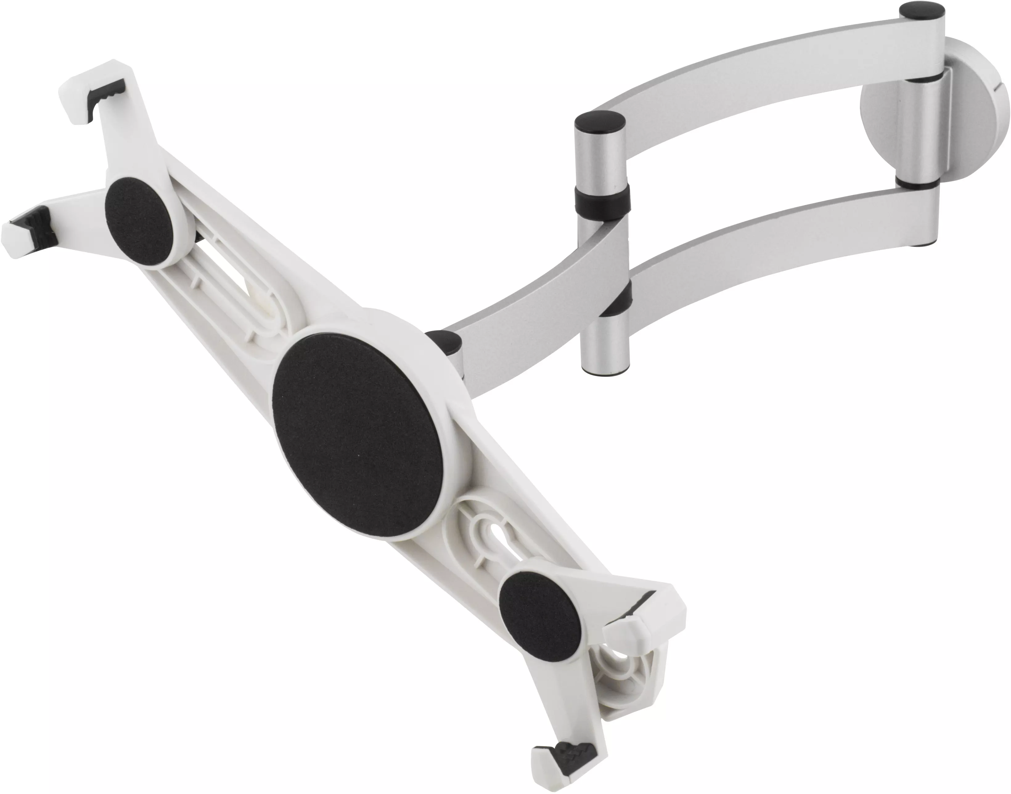 deltaco Wall bracket for tablet, rotatable 360, 3 joints, gray V2
