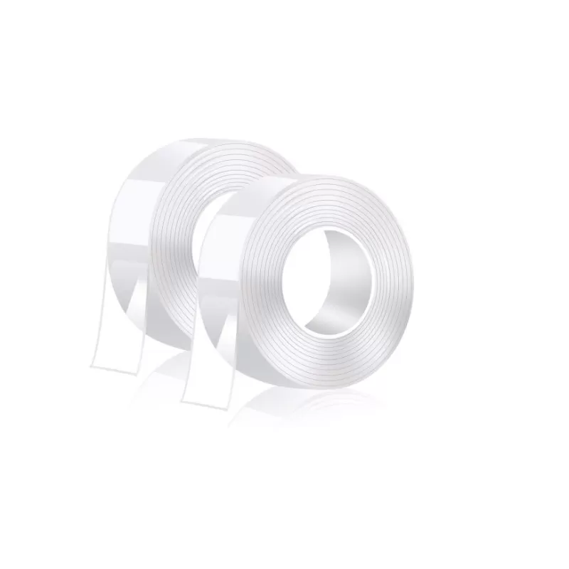 INF Dubbelsidig & Icke-Markerande Nanotejp, 3m - 2 pack 300 x 3 x 0.2 cm