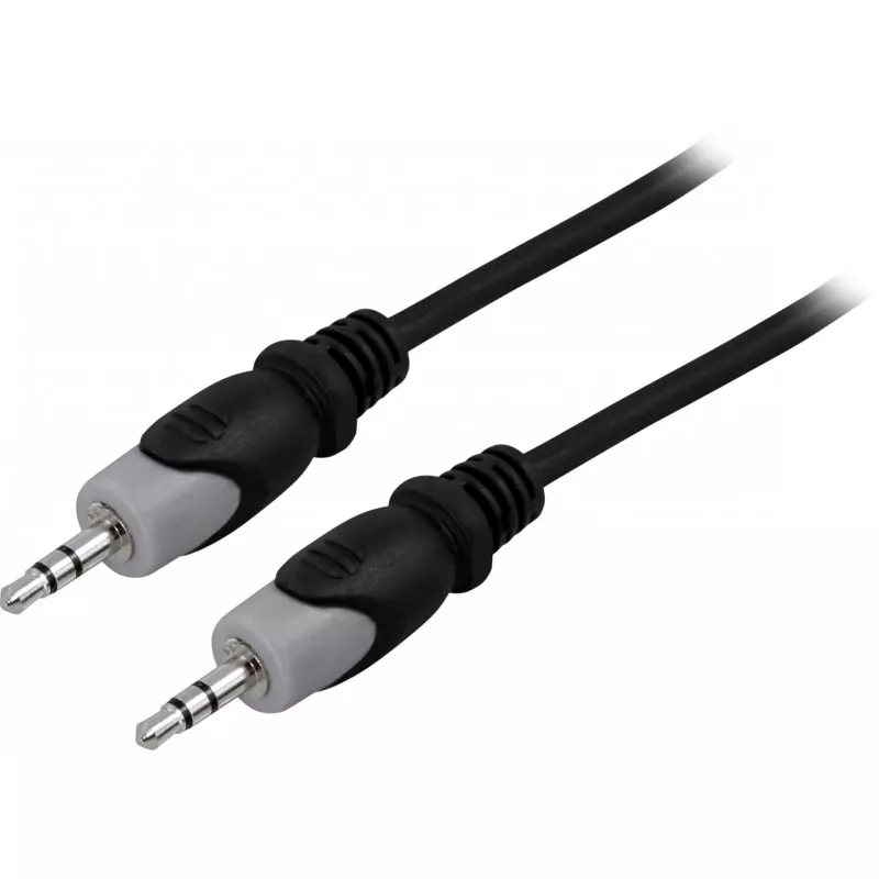 deltaco Audio cable, 3.5mm ma, ma, 5m