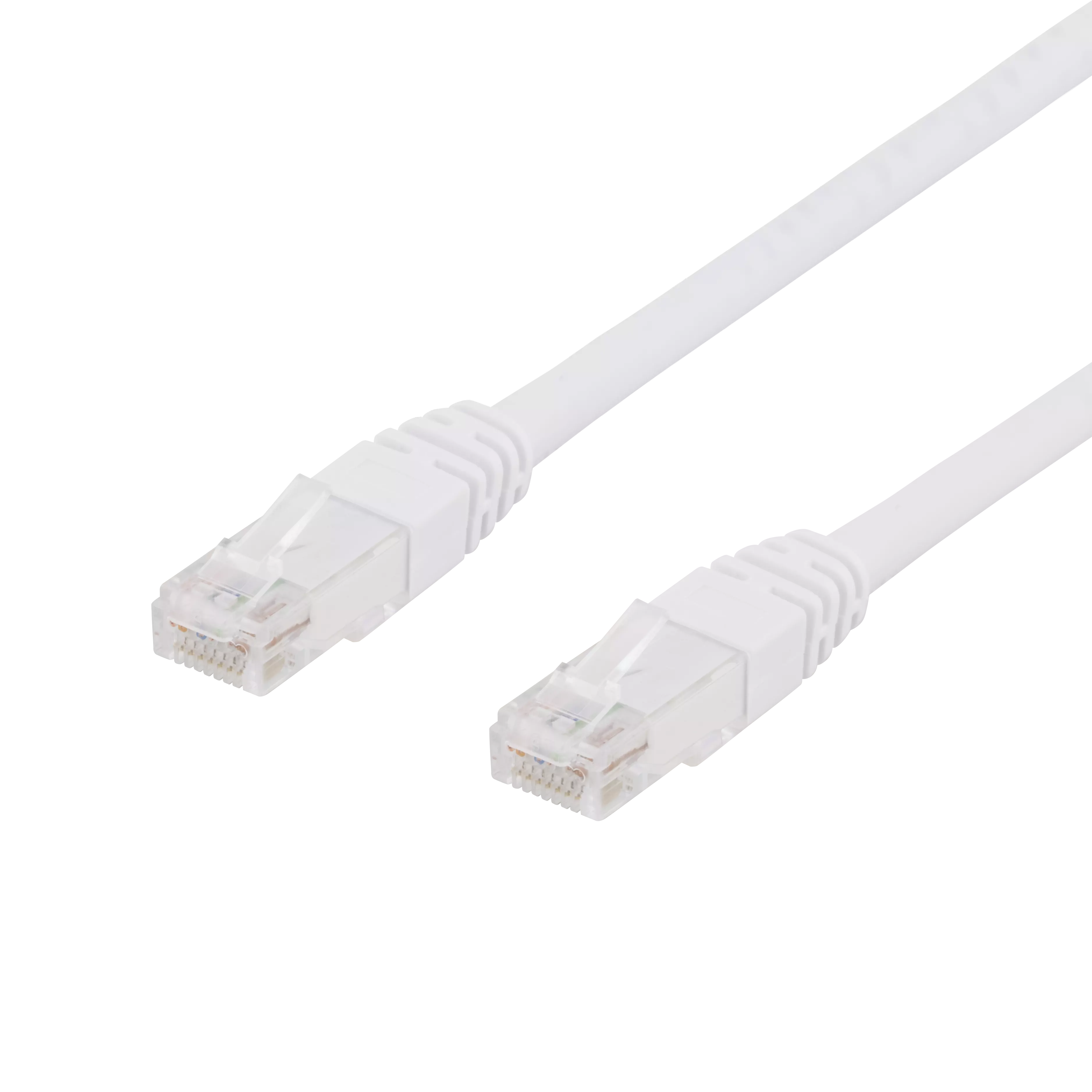 deltaco U/UTP Cat6 patch cable 0.5m, white