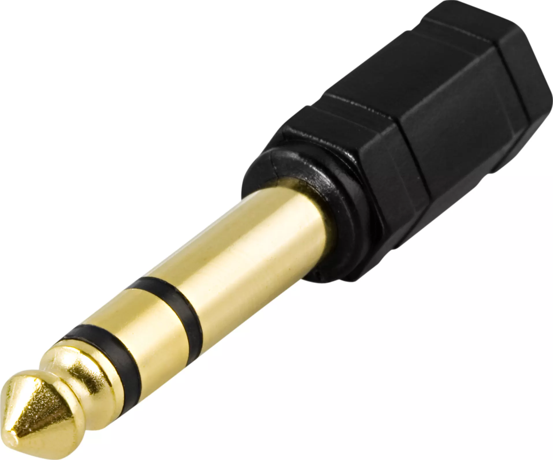 deltaco Multimedia adapter 6.3mm ma - 3.5mm stereo fe