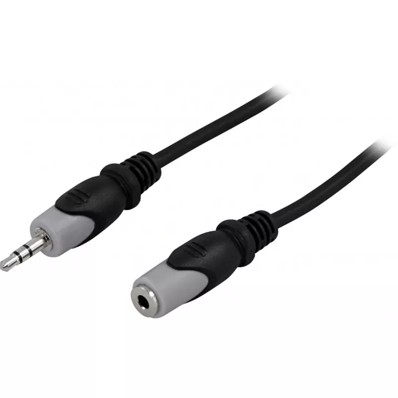 deltaco Audio cable 3.5mm ma - fe, 15m
